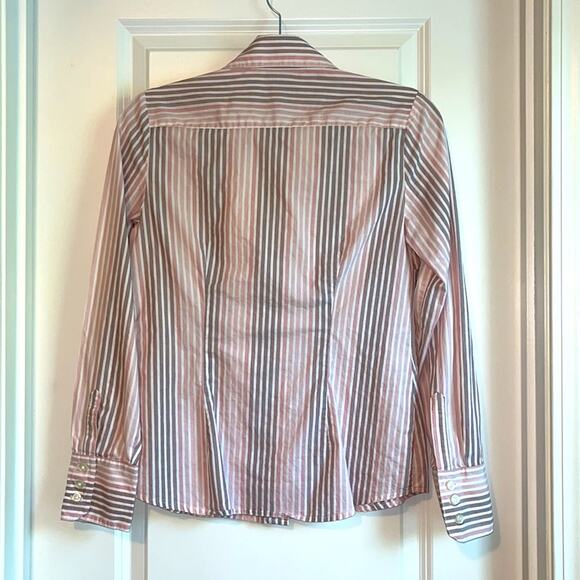 ⚡️ 3 for $20 ⚡️ Apostrophe Striped Button Down Blouse - Picture 5 of 8